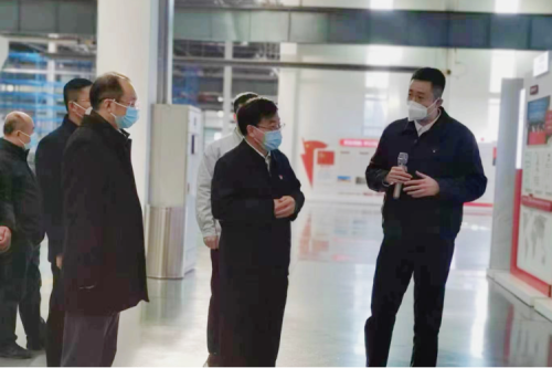 省委副書記、省長胡昌升到哈爾濱九洲集團股份有限公司，宣講黨的二十大精神，調(diào)研企業(yè)生產(chǎn)經(jīng)營和疫情防控工作